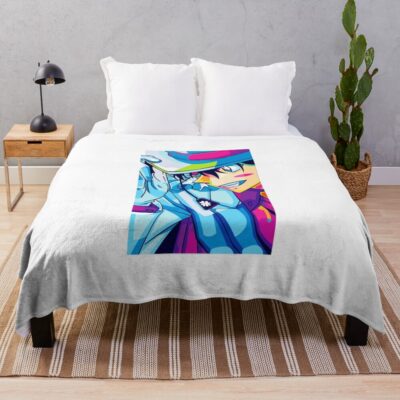Shirtkaito Kid Pop Art Throw Blanket