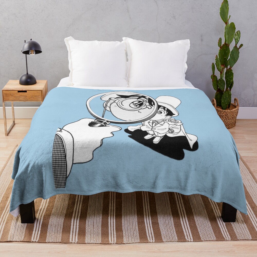 Kaito Kid Conan Throw Blanket