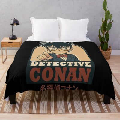 Art Conan Vintage Throw Blanket
