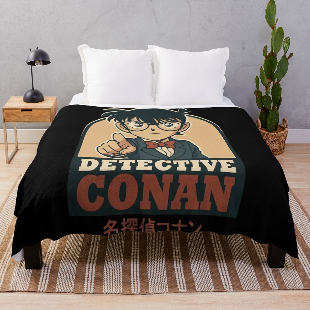 Art Conan Vintage Throw Blanket