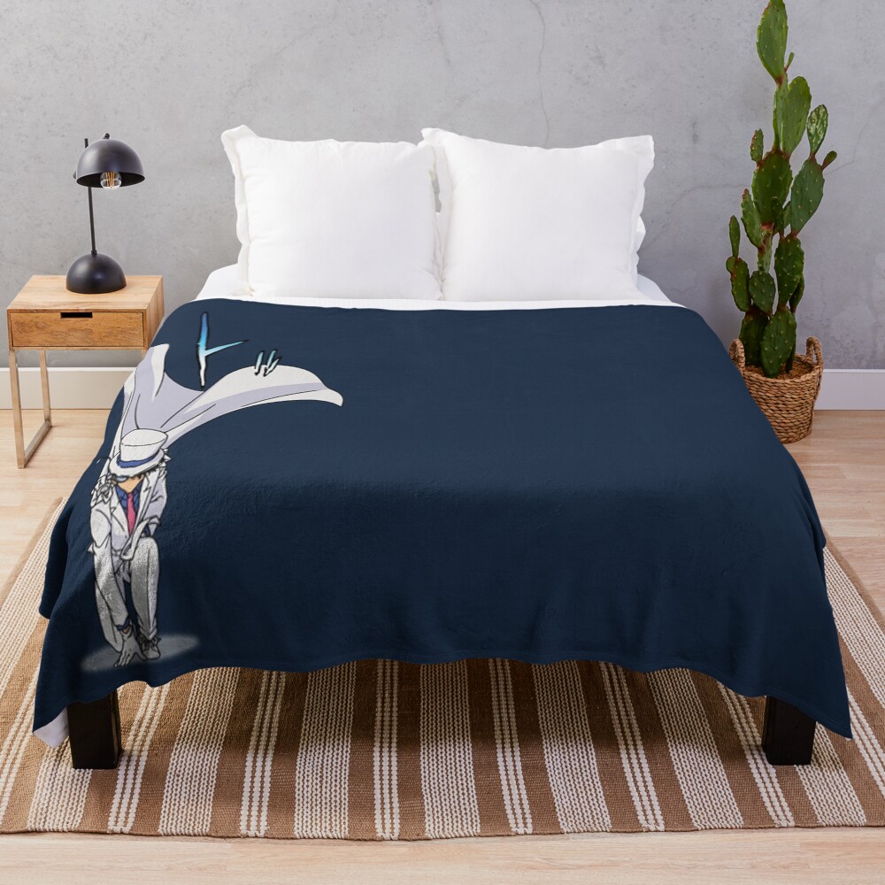 Meitantei Conan Kuroba Kaito Kid Throw Blanket