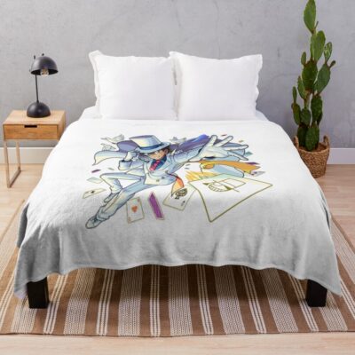 Kaito Kid Magic Kaito Throw Blanket