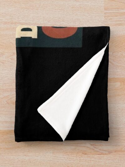 Alternative view of Art Conan Vintage Throw Blanket
