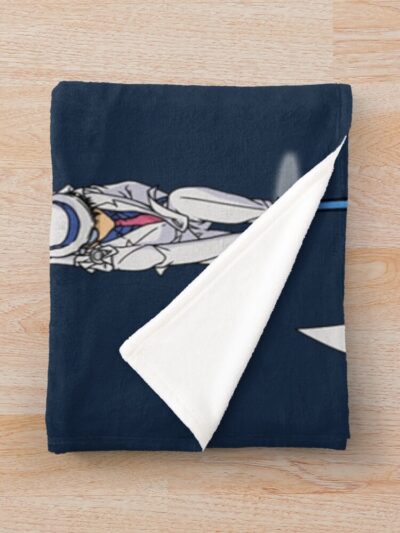 Alternative view of Meitantei Conan Kuroba Kaito Kid Throw Blanket