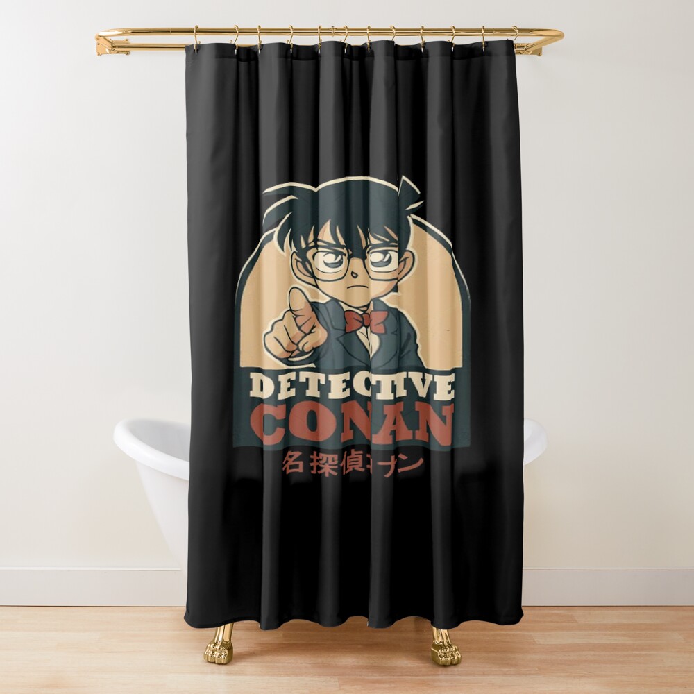 Conan Art Case Closed Shower Curtain