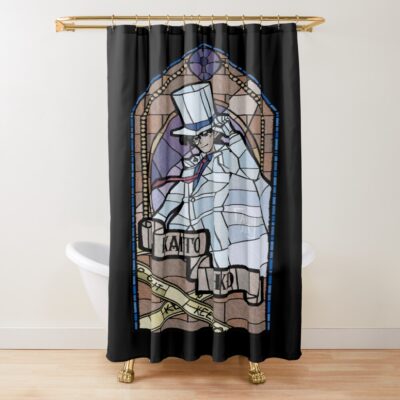 Kaito Kid Case Closed Shower Curtain