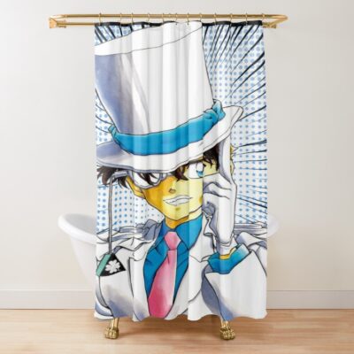 Magic Kaito Kid Shower Curtain