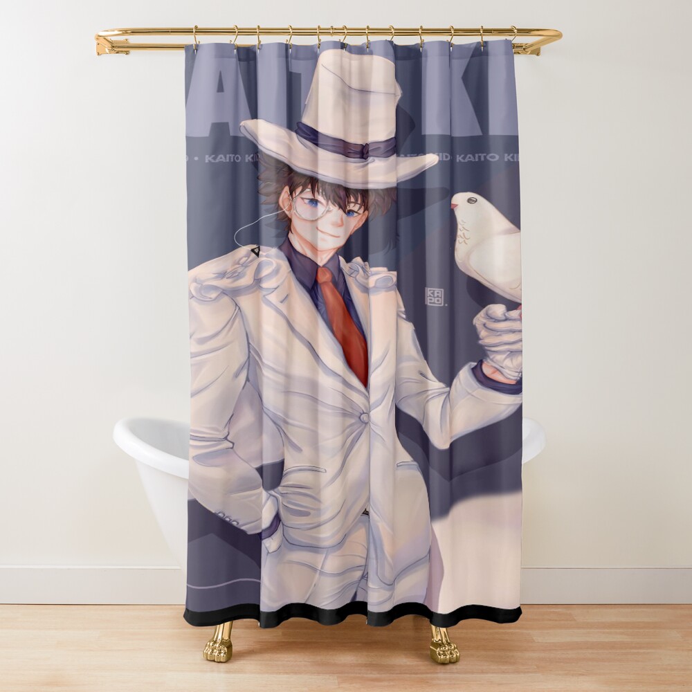 Kaito Kid Vintage Shower Curtain