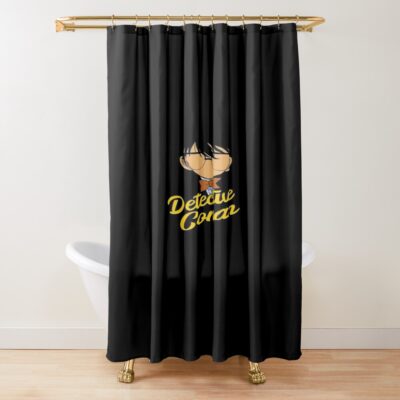 Men With Glasses Shower Curtain