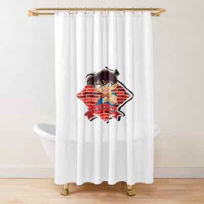 Jibranime Detective Conan Shower Curtain