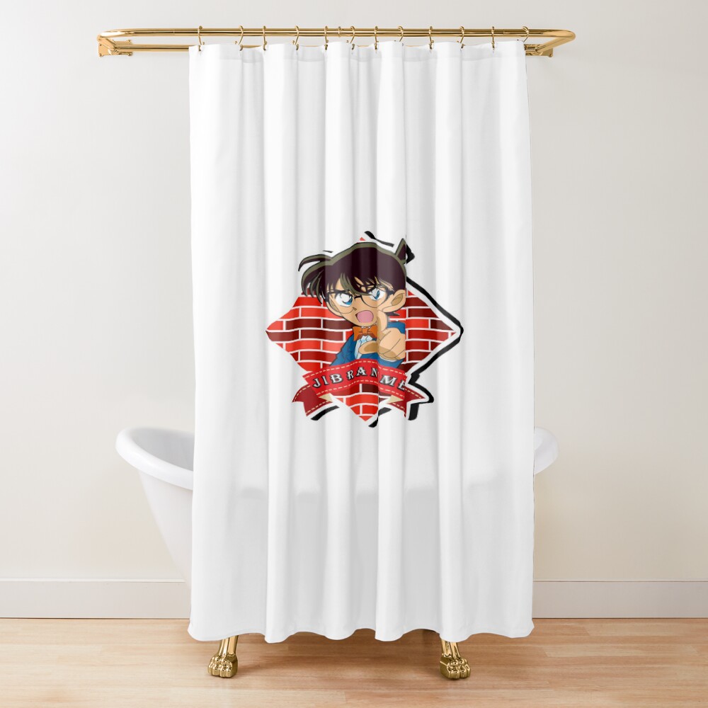 Jibranime Detective Conan Shower Curtain