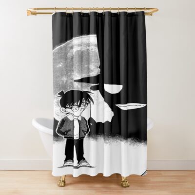 Detective Conan Edit Conan And Kid Shower Curtain