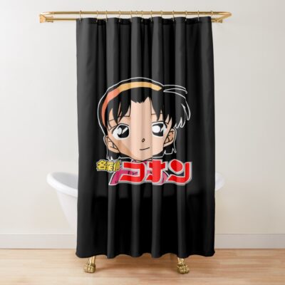 Ayumi Art Case Closed Shower Curtain