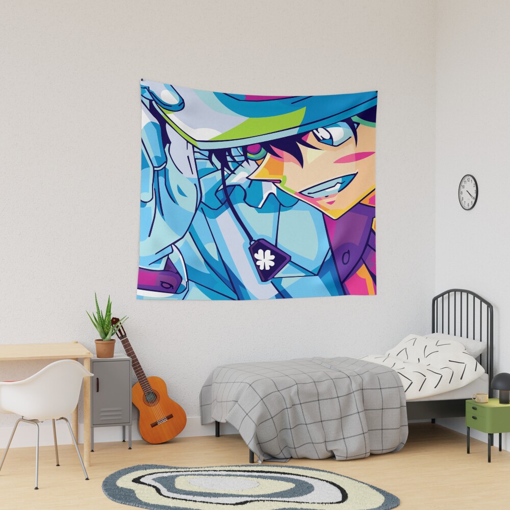 Kaito Kid Pop Art Tapestry