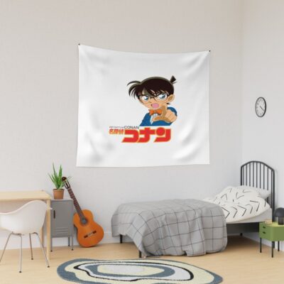Pointing Conan Logo Tapestry