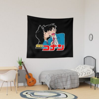 Ran Shinichi Art Case Closed Tapestry