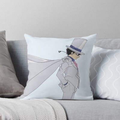 Magic Kaito Edit Kid The Phantom Thief Throw Pillow