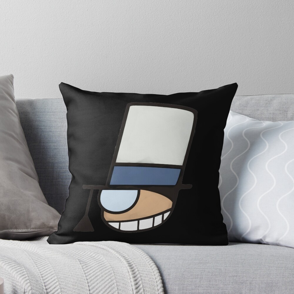 Kaito Kid Icon Throw Pillow