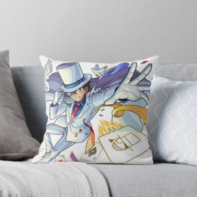 Kaito Kid Magic Kaito New Throw Pillow