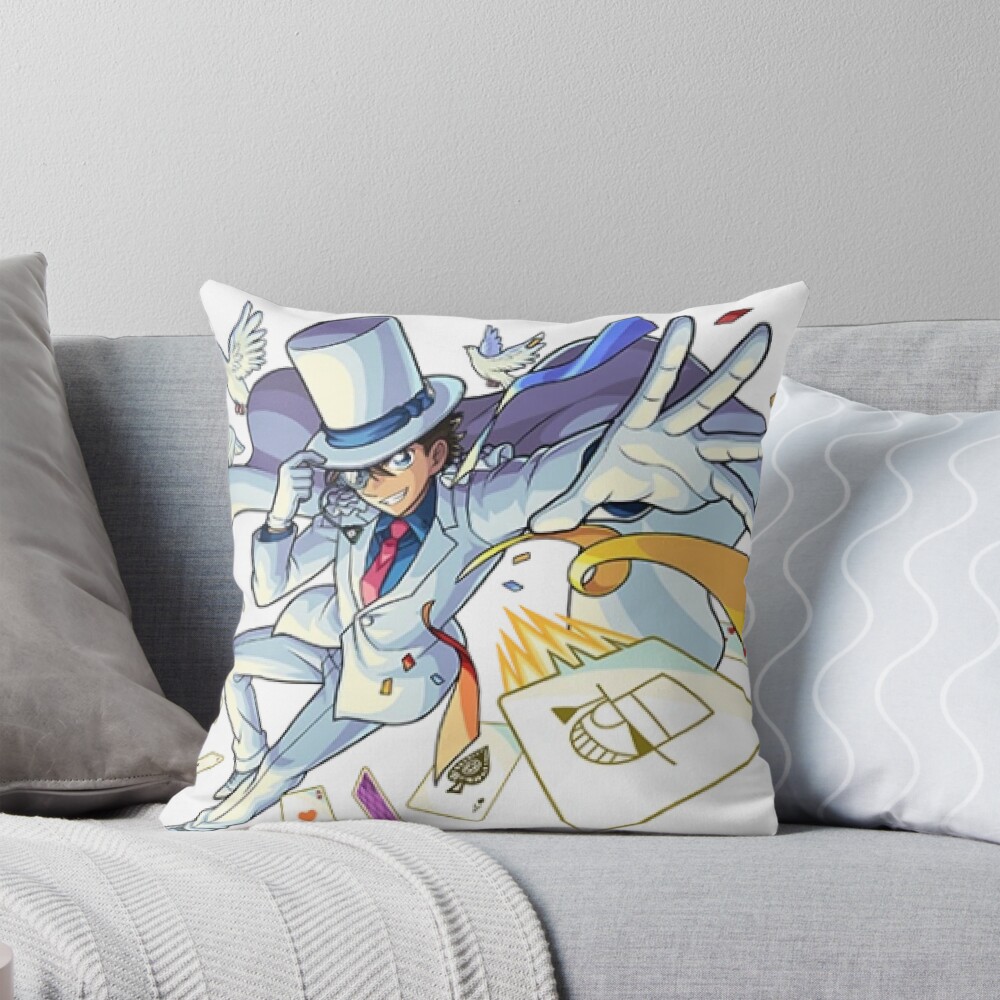 Kaito Kid Magic Kaito New Throw Pillow