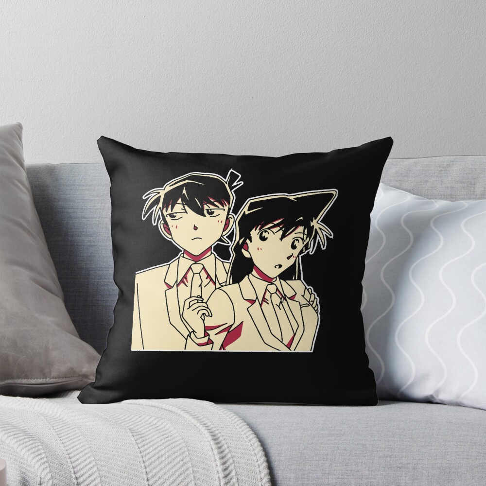 Art Case Closed Throw Pillow