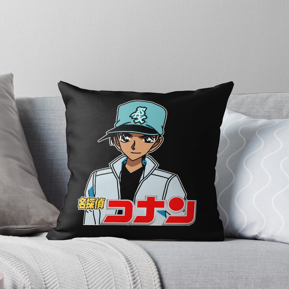 Heiji Art Case Closed Throw Pillow