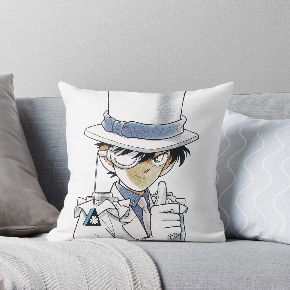 Magic Kaito Kid Throw Pillow