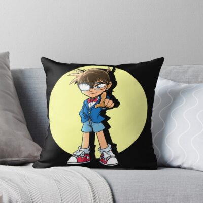 The Culprit Is Throw Pillow