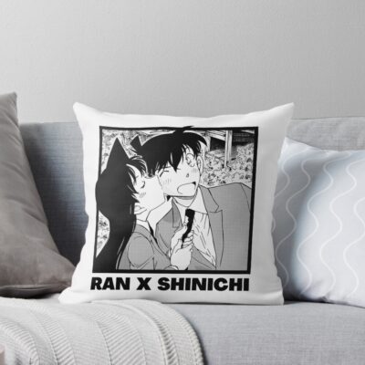 Detective Conan Ran X Shinichi Throw Pillow