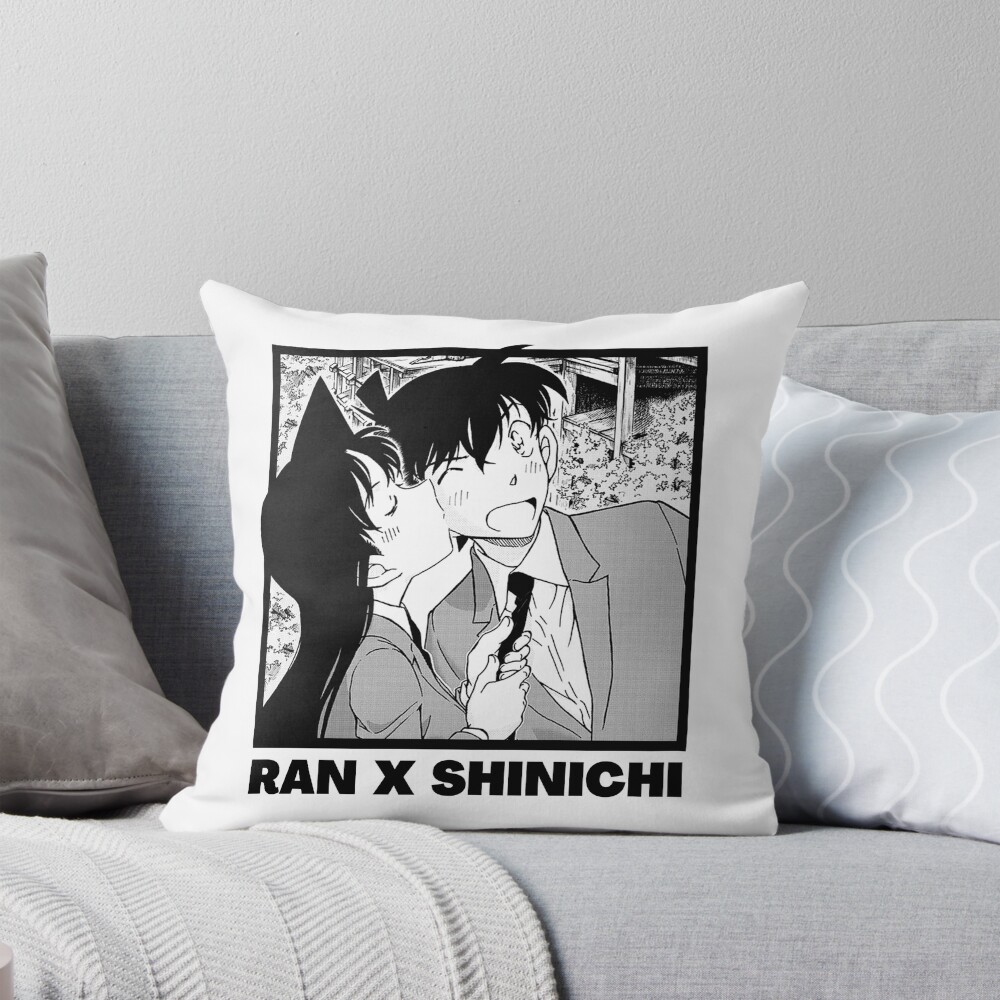 Detective Conan Ran X Shinichi Throw Pillow