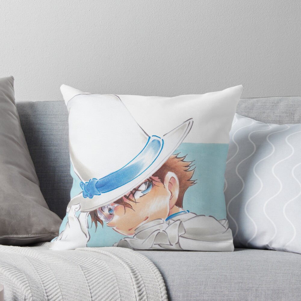 Kaito Kid Art Classic Throw Pillow