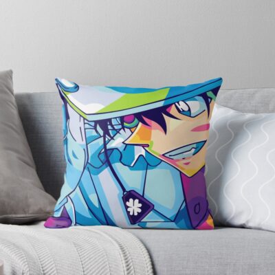 Kaito Kid Pop Art Throw Pillow