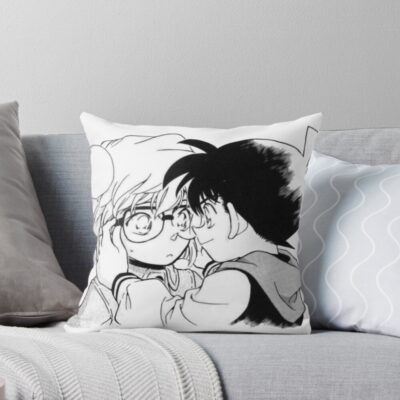 Coai Haibara Conan Throw Pillow