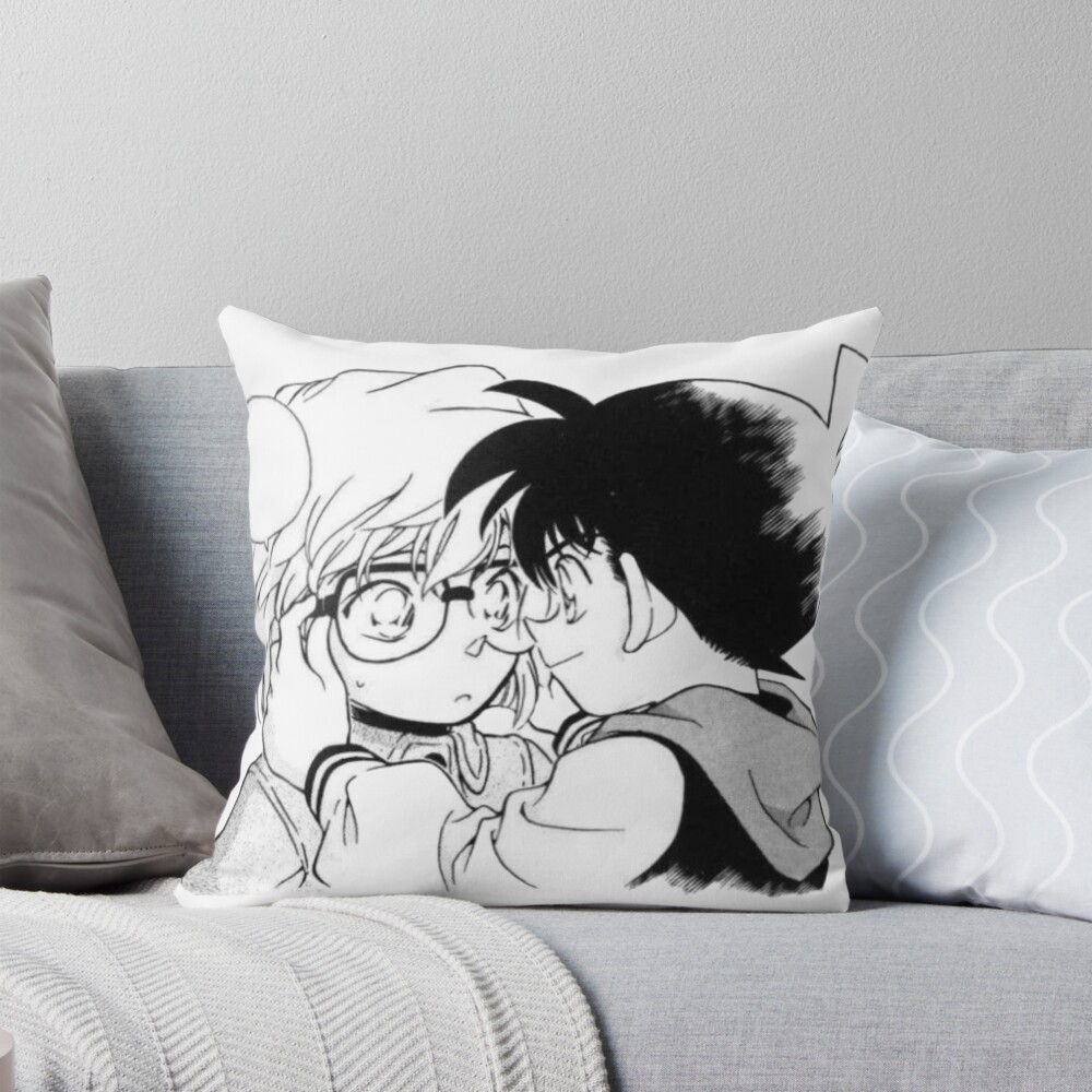 Coai Haibara Conan Throw Pillow