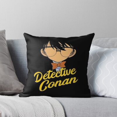 Men With Glasses Throw Pillow