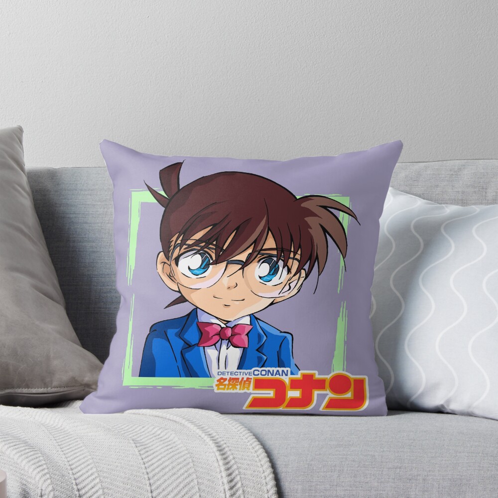 Conan Edogawa Shinichi Kudo Detective Conan Throw Pillow
